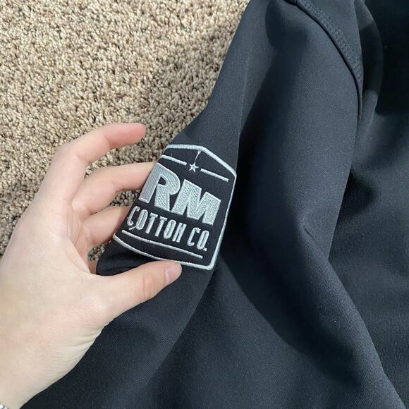 Carhartt Mens Sz XL Rain Defender Relaxed Fit Black Softshell Jacket Outdoors - Picture 4 of 9